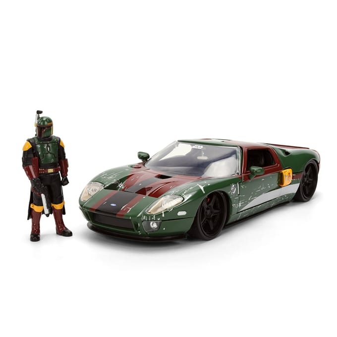 JADA Modelauto Star Wars, schaal 1:24 (Boba Fett 2005 Ford GT)