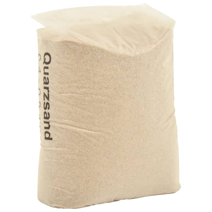 vidaXL - Filterzand - 25 - kg - 0,4-0,8 - mm