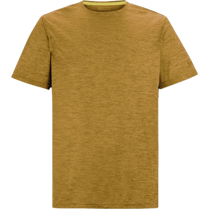 Regatta Heren Fingal Edition Marl T-Shirt (Hout Bruin)