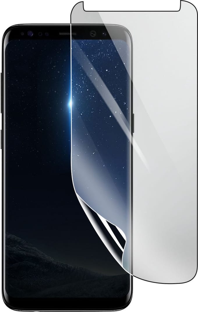 3mk, Geschikt voor Samsung Galaxy S8 Plus, Schokbestendige Hydrogel Screenprotector, Transparant