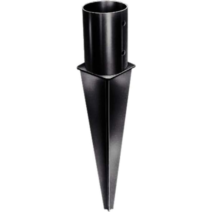 Intergard Paalhouder rond voor tuinschermen 101/600mm