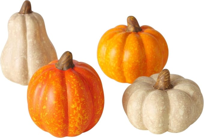 Boltze Home Decoratieset pompoen 4-delig