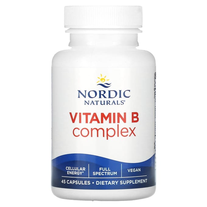 Nordic Naturals, Vitamine B Complex, 45 Capsules
