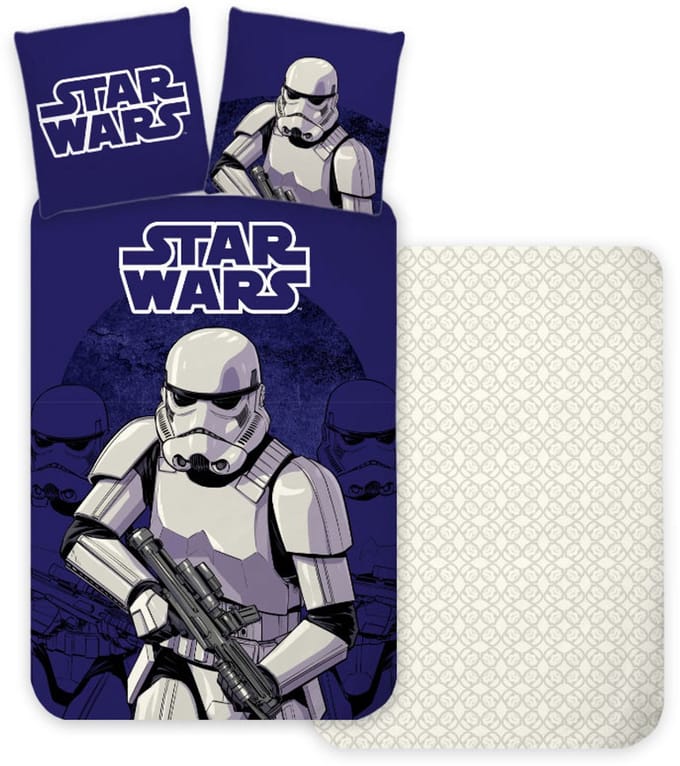 Star wars Peuterdekbedovertrek Stormtrooper - 100 x 135 cm - Katoen