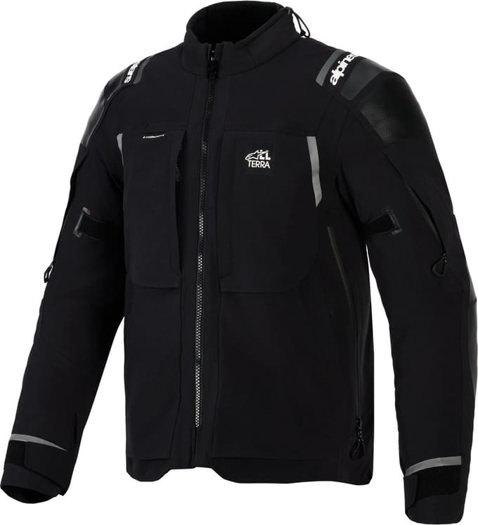 Alpinestars Andes Pro Drystar XF waterdichte motorfiets textieljas -