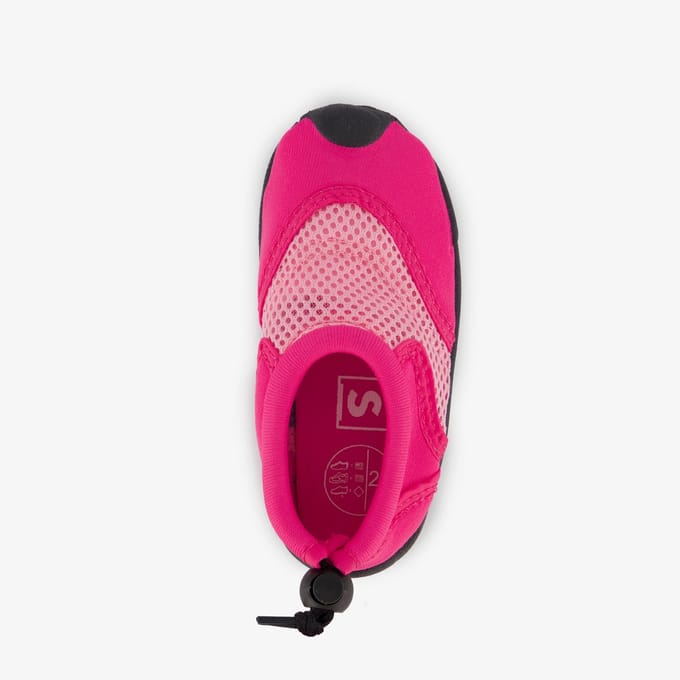 Kinder waterschoenen met aantrekkoord roze - Maat 26
