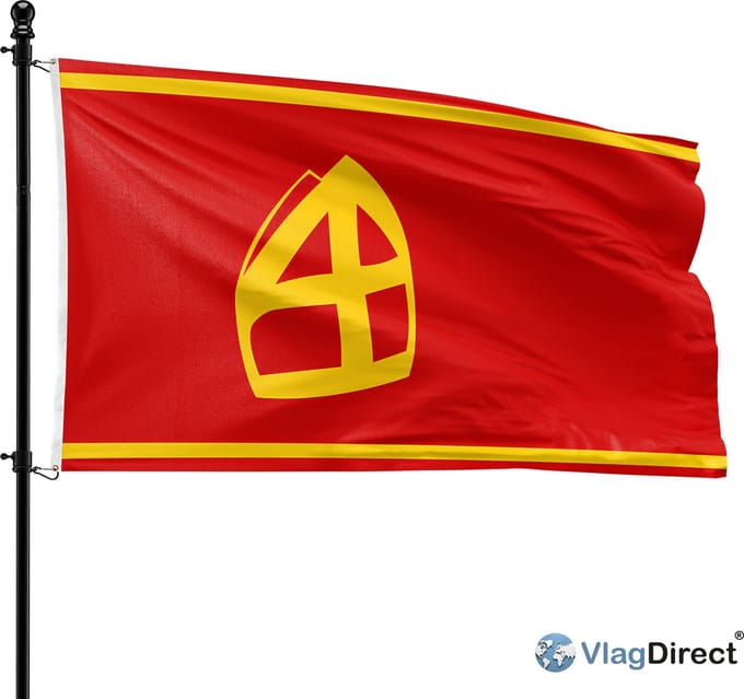 VlagDirect - Sinterklaas vlag - 5 december vlag - 90 x 150 cm.