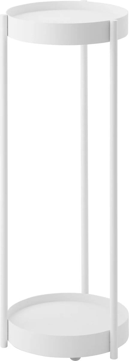 Yamazaki Plantenrek Binnen met Wielen - Tower - Wit