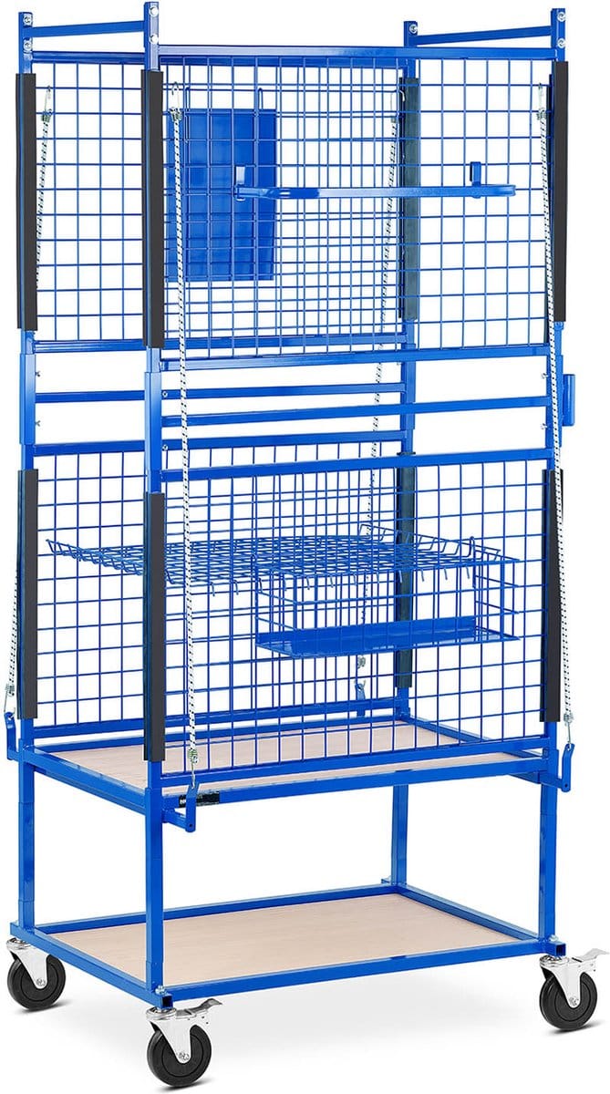 MSW Opbergwagen - 60 x 90 x 202 cm - 220 kg 10061477