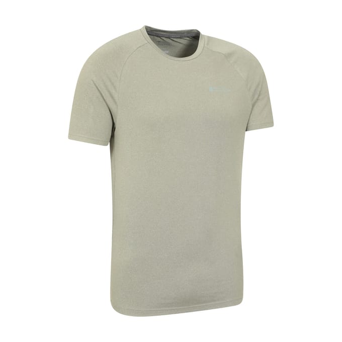 Mountain Warehouse Heren Agra Melange T-Shirt (Groen)