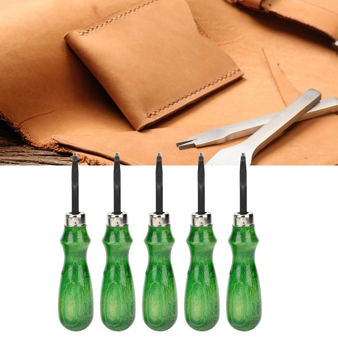 0.6mm-1.4mm Professionele Afschuiner DIY Accessoire Leerbewerking Rand Snijgereedschap (1mm) 0.8mm
