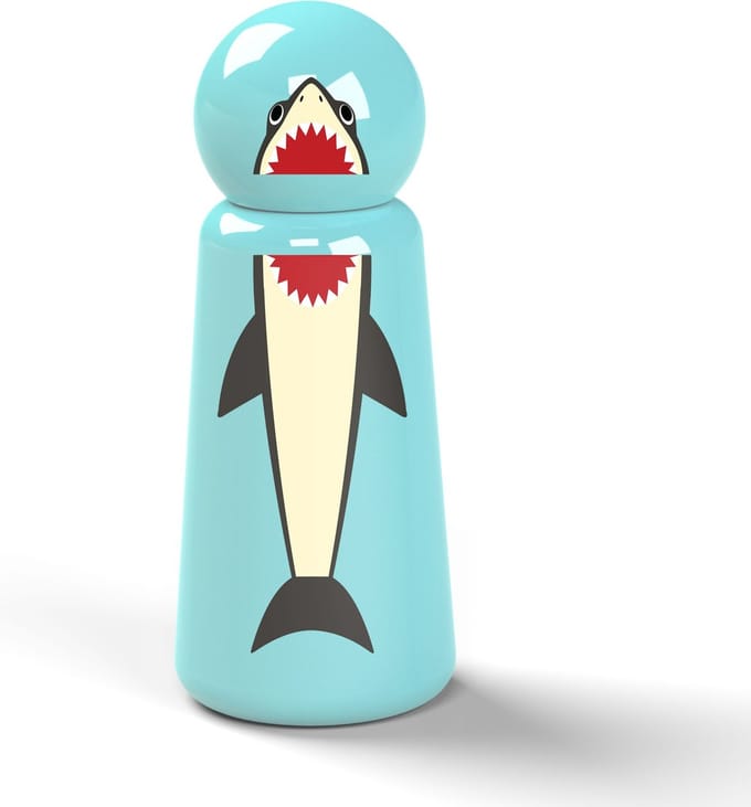 Lund - Skittle Drinking Bottle Double Walled 300 ml Shark