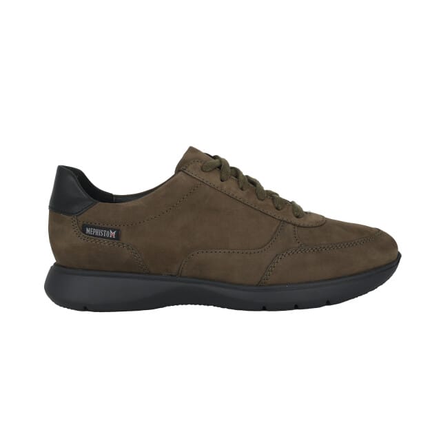 Mephisto Mendy - dames veterschoen - Groen - maat 41 (EU) 7.5 (UK)