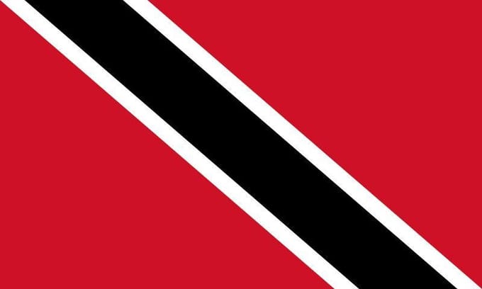 vlag Trinidad en Tobago 50x75cm