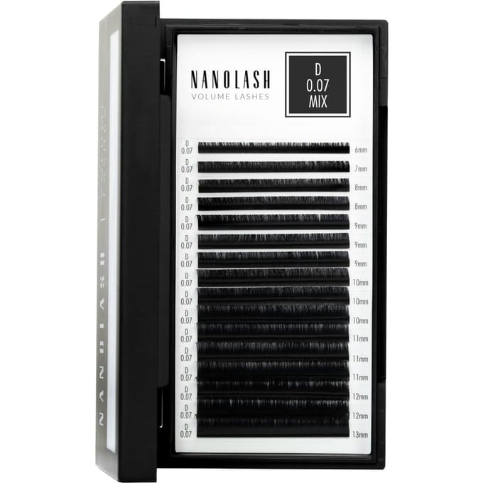 Nanolash Volume Lashes 0.07 D 6-13 mm 1 st