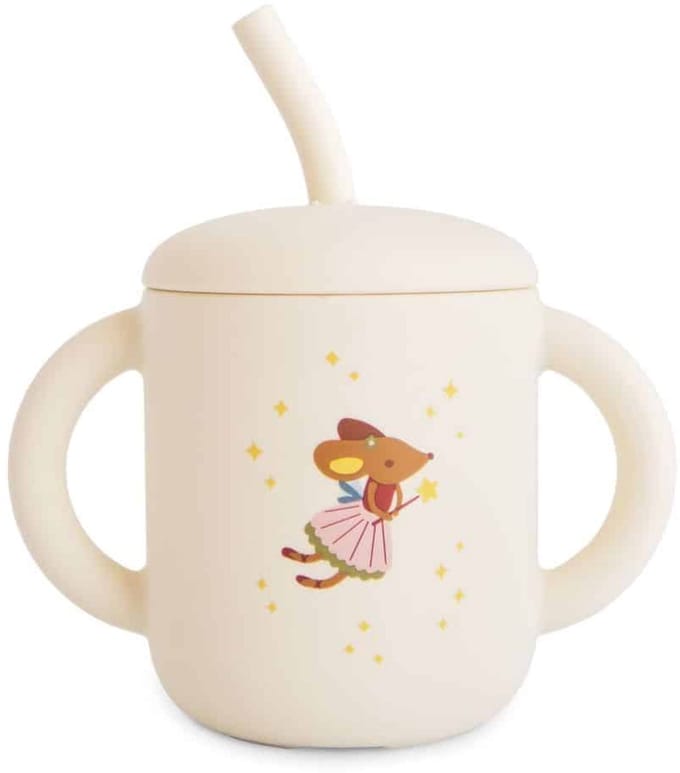 Mushie Training Drinkbeker met Rietje Fairy Mice