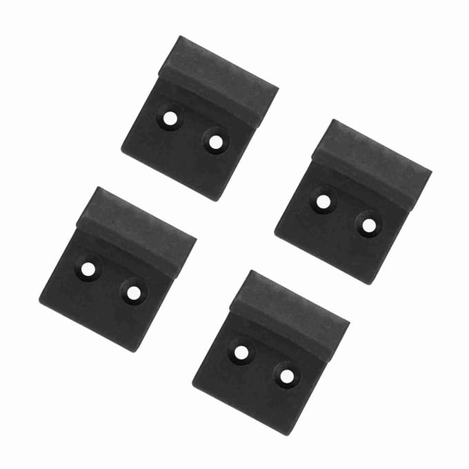 4 stuks Bandenwisselaar Klemhoes Bekbeschermers Beschermkap black