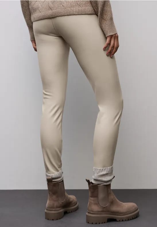 Leren legging
