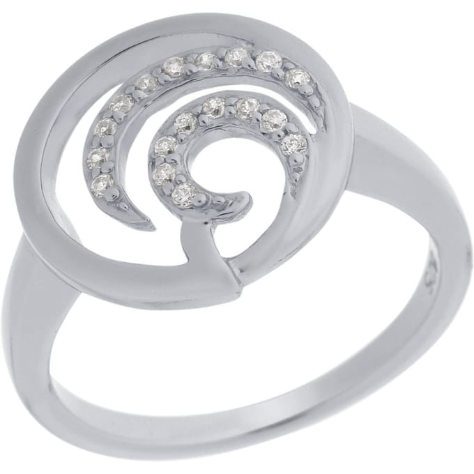 Orphelia Dames 925 Sterling Zilveren Ring - Zilver ZR-7084