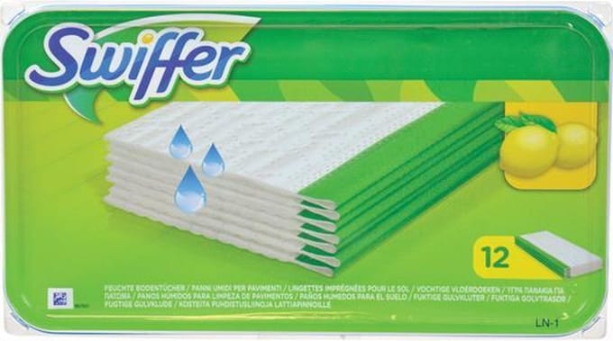 Swiffer - Vochtige Vloerdoeken - 12 doeken