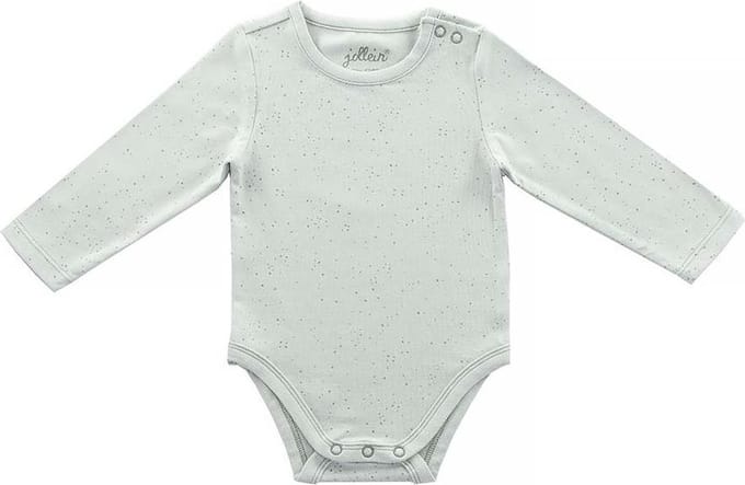 Jollein romper lange mouw Mini dots soft grey