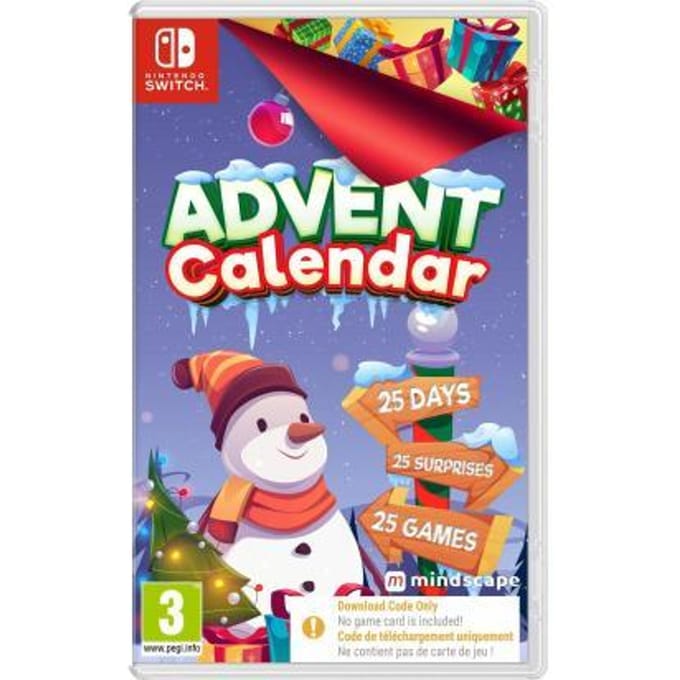 Nintendo Switch Switch Advent Calender (code in a box) Games
