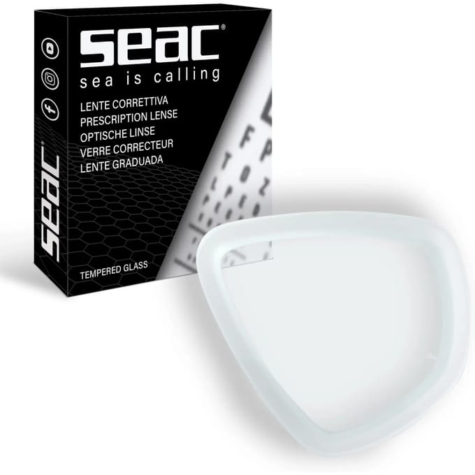 Gehard glas voor links masker Seac Eagle