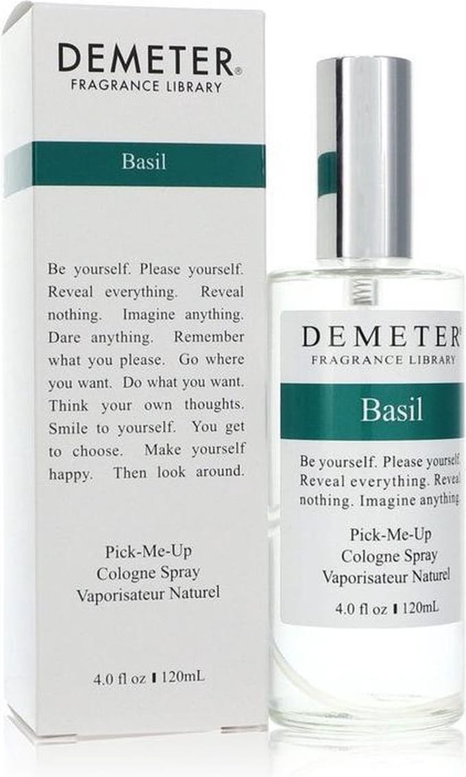 Demeter Basil Cologne Spray (unisex) 120 Ml For Men