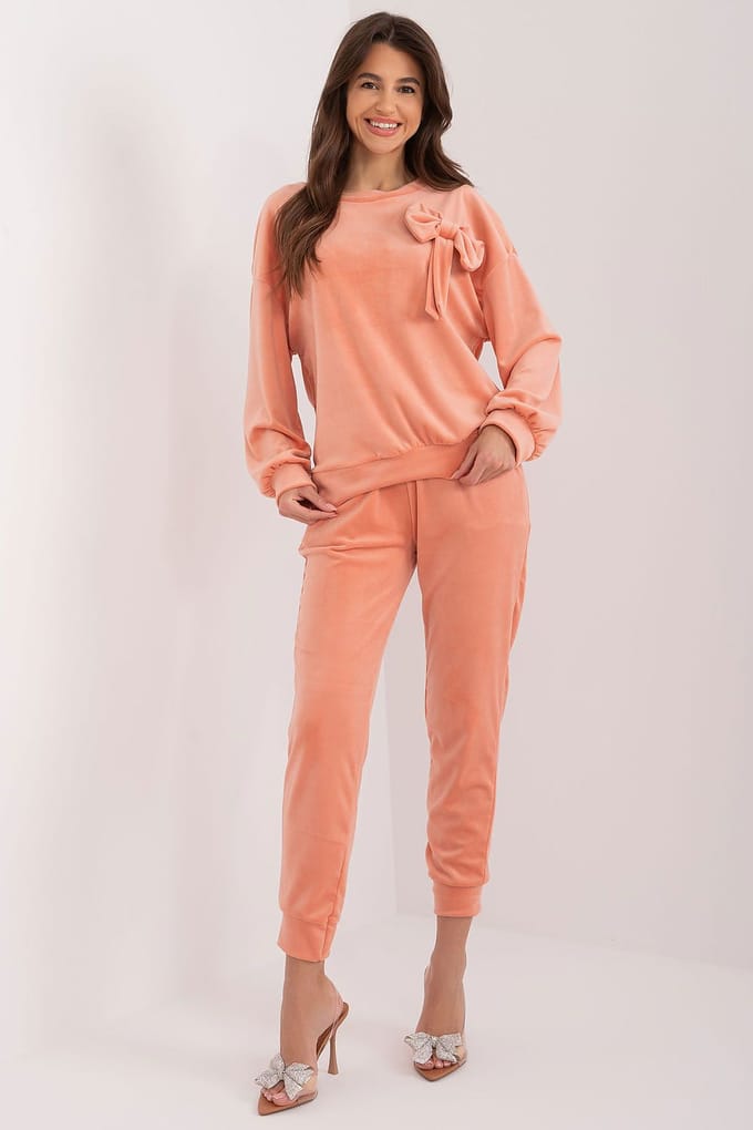 Velour Soft Co-ord - Pink / One Size