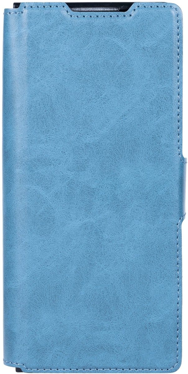 Rixus Wallet Case With Pen Holder For Samsung Galaxy Z Fold6 Sierra Blue