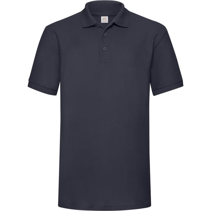 Fruit of the Loom Heren 65/35 Zwaargewicht Poloshirt (Deep Navy)