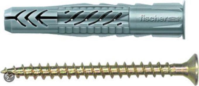 Fischer UX 5 x 30 RSK Universeel Plug met Schroeven