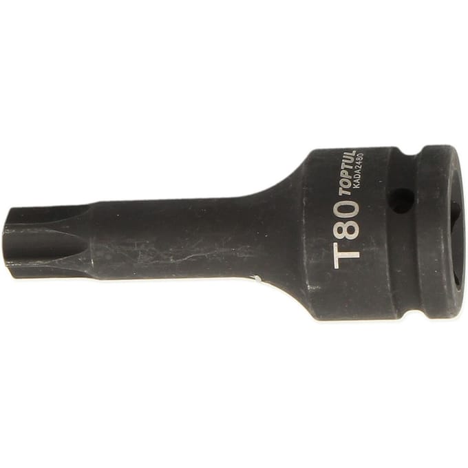 Slagmoerdop TOPTUL 3/4 inch T80, Lengte 105mm