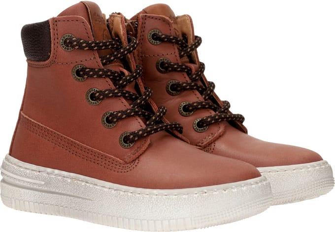 Develab Veterboot - Jongens - Bruin/Cognac - Maat 32