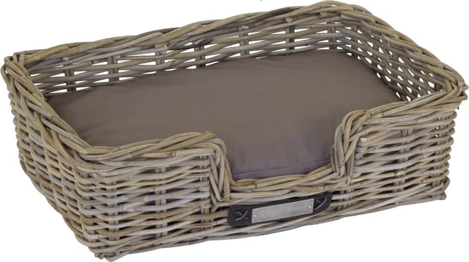 Happy House Rieten Hondenmand - S - 60 x 40 x 18 cm
