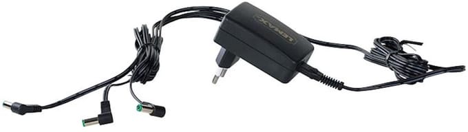 Lemax - Power Adaptor -  4.5v -  Black -  3-output -  Fixed Plug -  EU