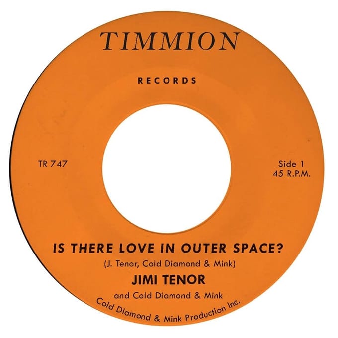 Jimi Tenor & Cold Diamond & Mink - Is There Love In Outer Space? / Orbiting Telesto (7" Single) (Coloured Vinyl) (Limited Edition)