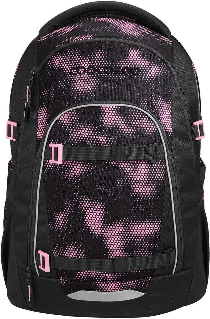 coocazoo schoolrugzak Mate School Backpack Pink Illusion veelkleurig