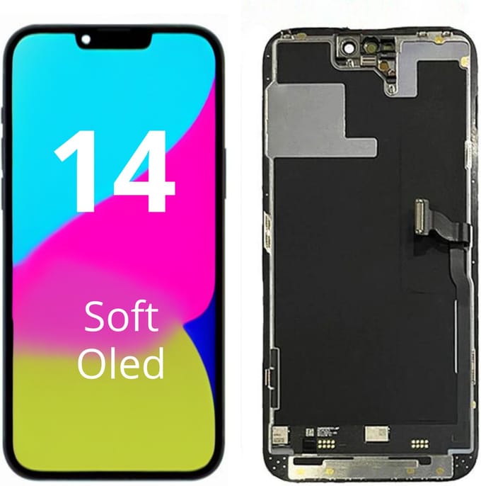 LCD / Scherm voor iPhone 14 - Soft Oled - Apple iPhone 14 LCD - Scherm reparaties
