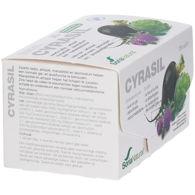 Soria Natural® Cyrasil 15x10 Drinkbare ampoules
