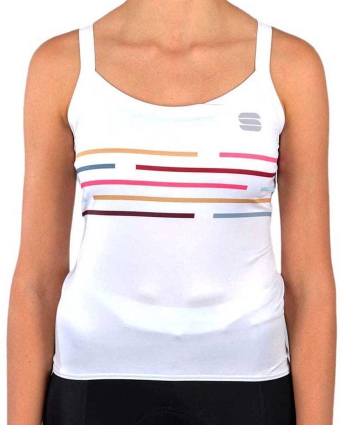 Sportful Top Fietsshirt Dames - Wit - Maat S