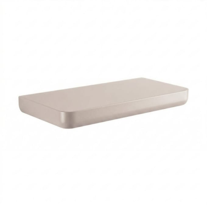 Wandplank Boat - Metaal - Greige - 45x5x20 cm (BxHxD) - Organisch Design - Sfeervol