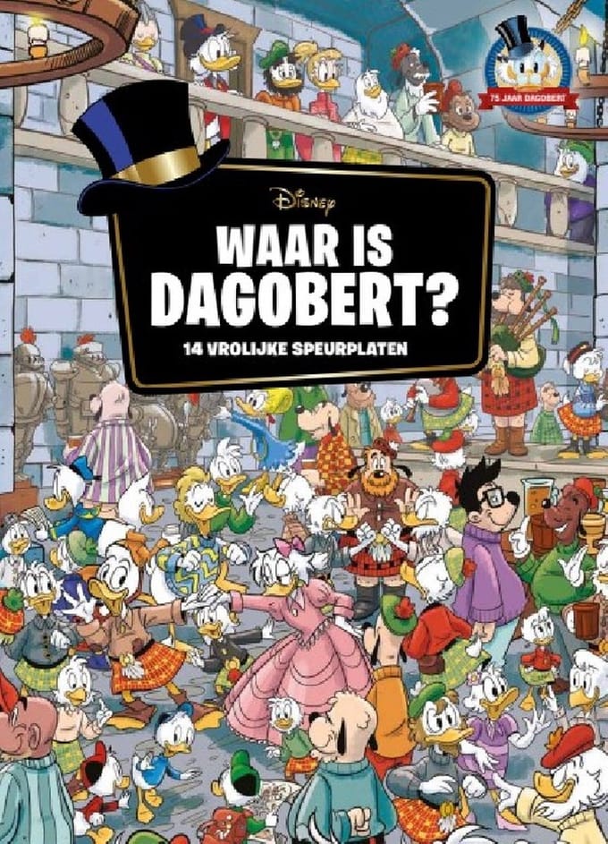 Waar is Dagobert? - Zoekboek Dagobert