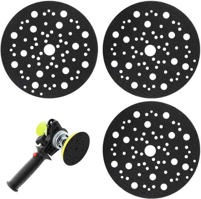 Beschermhouders Schuurschijven - Interface Pads - Schuurapparatuur Beschermen - Set van 3 Stuks - 150 mm Diameter