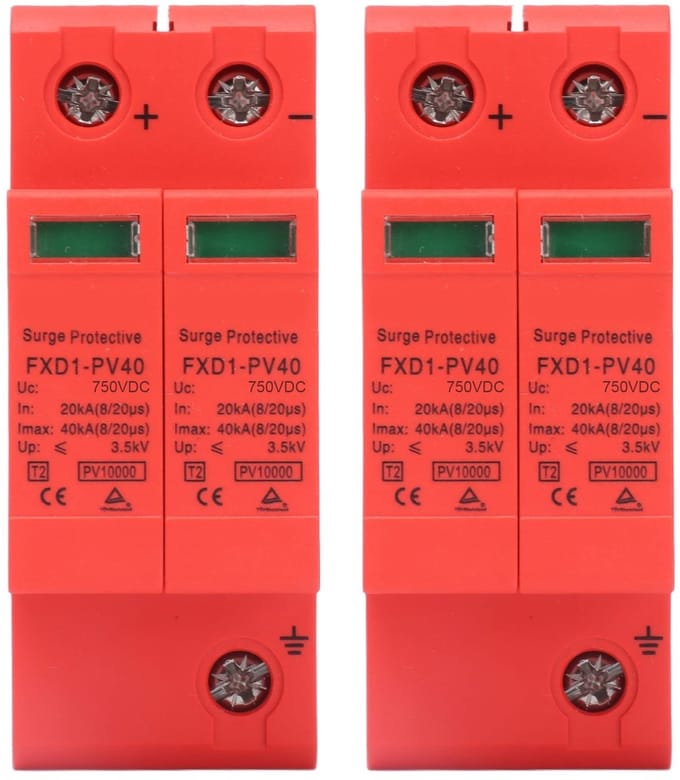 Cosensi - Dailygoods - Overspanning Beveiliging met Display Venster voor DC Systemen
