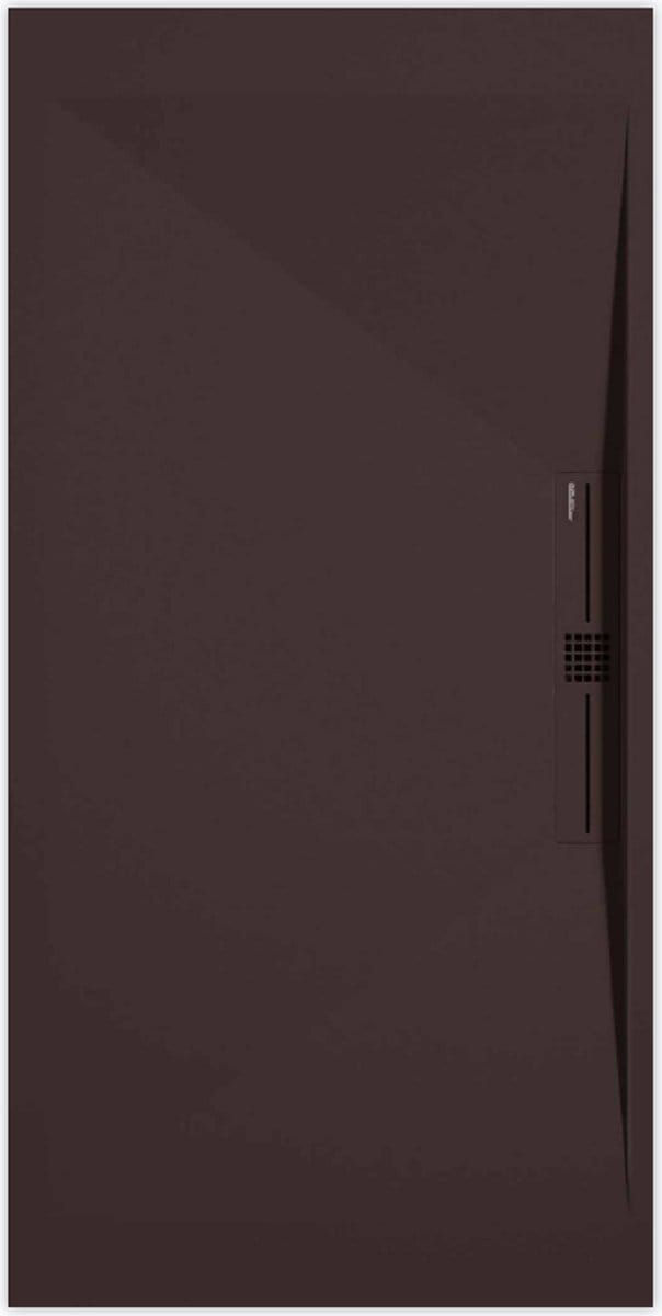 Sanifun douchebak Stone Side Chocolate Smooth 1300 x 900 P