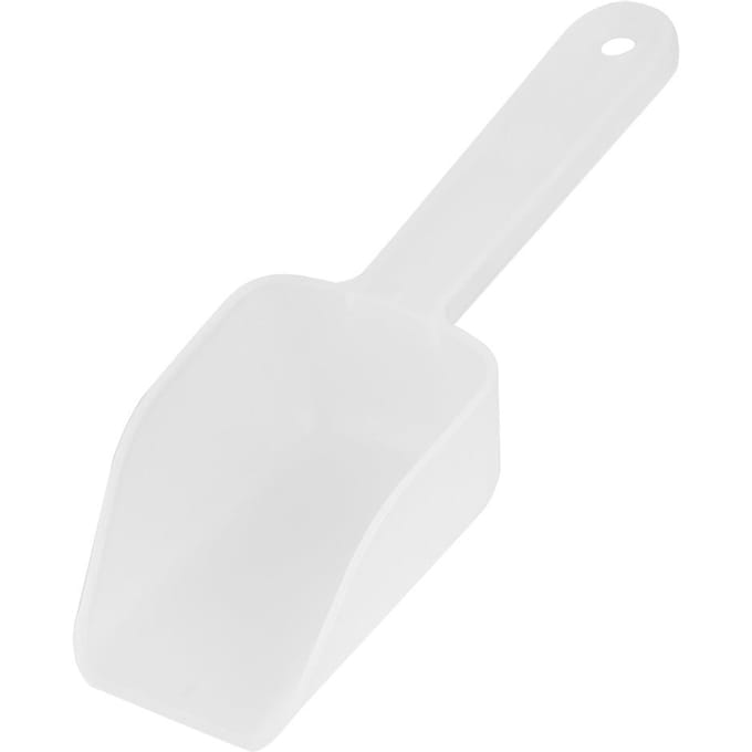 8 stuks Mini PP Plastic Schep IJsschraper Schop voor Voedsel Noten Meel Dessert Thuis Keuken Gebruik white