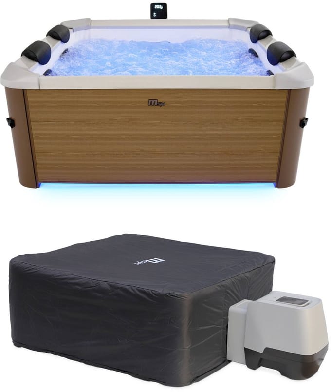 Mspa Spa Oslo Amber - Opblaasbare jacuzzi met hydromassage voor 6 personen