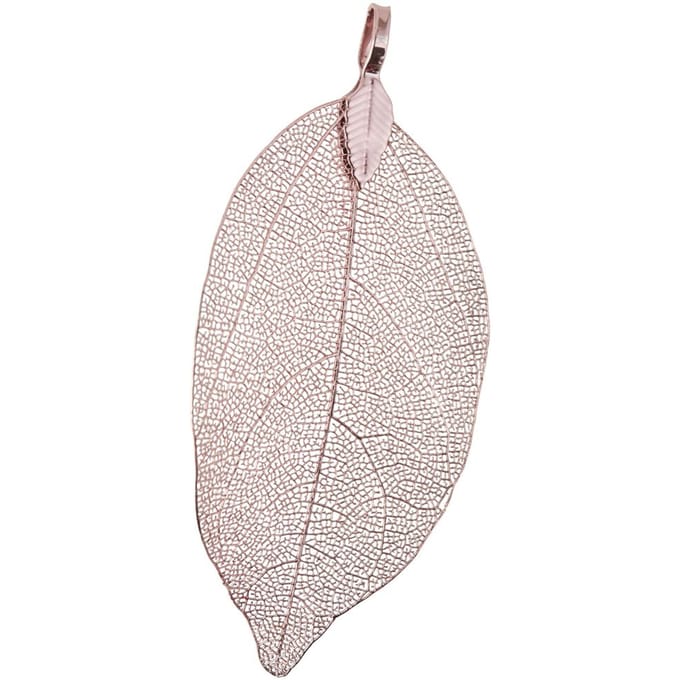 Decoratieve hanger "Natuurblad" - Purple