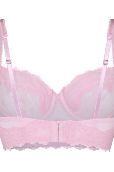 Hunkemöller Niet-Voorgevormde Beugel Longline Bh Camellia Roze